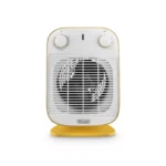 DeLonghi Electric Fan Heater - 2000 Watts - Yellow & White - HFS50B20-YE