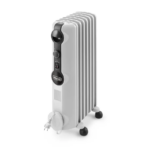DeLonghi Oil Heater - 7 Fins - 1500 Watts - White - TRRS0715