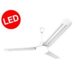Tornado Ceiling Fan - 56 Inch LED - 3 Blades - White - TCF56L