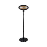 Tornado Halogen Stand Heater 2000 Watt Black THH-2000S