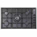 البا مسطح بلت ان 90سم غاز ح/ث م.جانبية ستانلس اسود EN95-545ANT