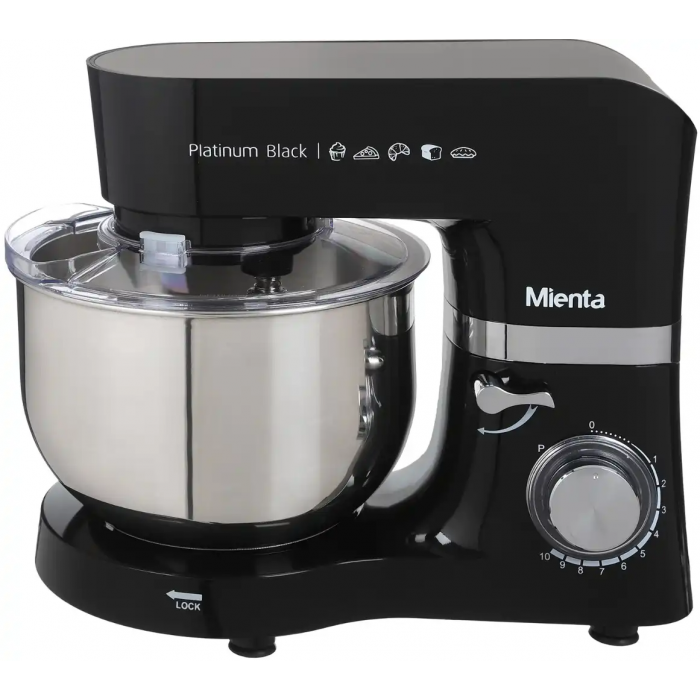 0309029 Mienta Stand Mixer, 1300 Watts, 5.5 Liters, Black KM38232C - Image 1