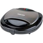 Black & Decker Sandwich Maker and Grill with 2 Slices, 750 Watts - Black TS2000-B5