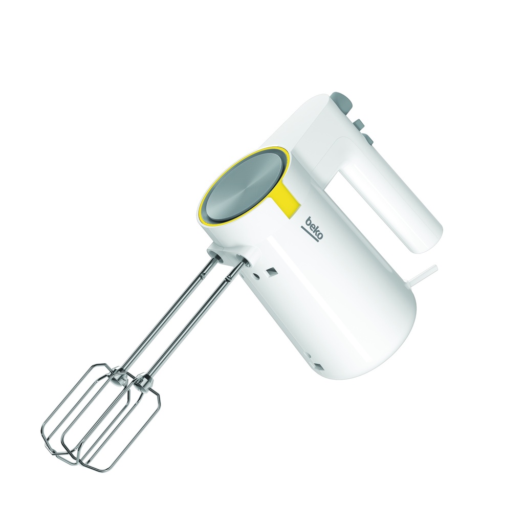 0309121 Beko 425W Hand Mixer, White - HMM 62404 W - Image 1