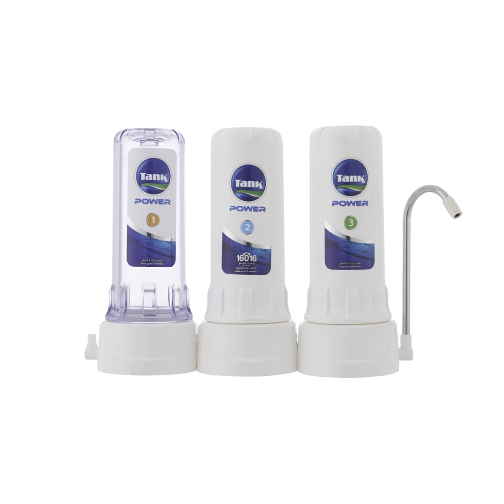 0315003 تانك فلتر مياه 3 مراحل - الصورة 1