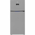 Beko Refrigerator, No Frost, 2 Doors, 590 Liters, Inverter Motor, Silver - B3RDNE590ZXB