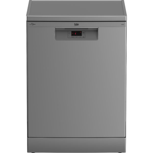 Beko Dishwasher, 14 Place Settings, Silver - BDFN15421S