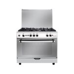 Fresh Hi-Cast Fan Cooker - 90 x 60 / 5 Burners Stainless Steel