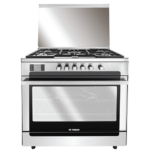 Fresh Matrix Safety Cooker with Air Fryer - 90 x 60 / 5 Burners Stainless Steel