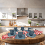 12-piece magnesium coffee cup set