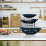 Andalus 4-piece carrier set with metal stand