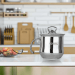Nouval milk pot with lid M 14 SS