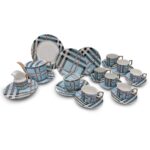 Oxford Tea Set 24 Pieces Burberry - PRB003