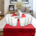 Luminarc France Set of 6 cups, 31 cm, Concepto, Bebeit, Grey, N6273