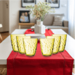 Luminarc France Set of 6 cups, 31 cm, Conceptopipette, Yellow N6274