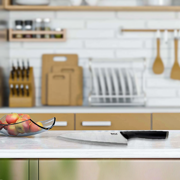 1101406 Tefal Comfort Chef Knife 20cm - K2213204 - Image 1