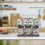 الاندلس طقم توابل منقط 7 قطع