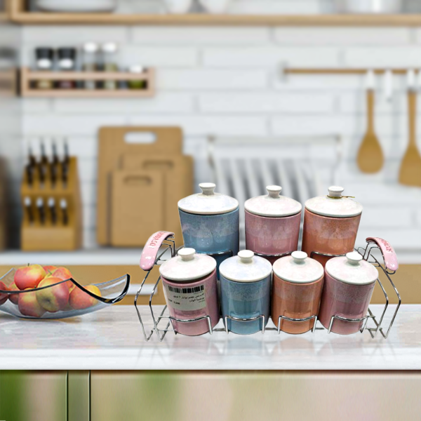 Andalus 7-piece spice set, Punchina colors