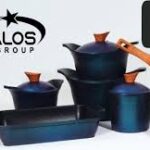 Andalus granite set, 16 pieces, multi-colored, Shilex