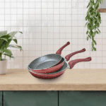 Noval 3-piece frying pan set (18-22-26)