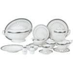 طقم سفره 112 قطعه بلاتين الفريدو MO-005P