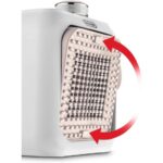 ⁦دفاية سيراميك من ديلونجي - 360 وات - لون ابيض & بينك  موديل HFX10B03.PK⁩ - الصورة ⁦2⁩