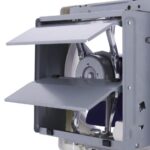 ⁦شفاط مطبخ من توشيبا - 20 سم  - درج لتجميع الزيوت أزرق   VRH20J10U⁩ - الصورة ⁦4⁩