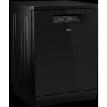Beko Dishwasher 60 cm 15 Place Settings 6 Programs Inverter Glass 15 kg - Black - BDFN36531GB - Image 3