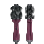 Rush Brush V2 Pro Volumizer Hair Straightener Brush Red - Image 3