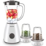 Kenwood Blender with 2 Mills, 400 Watts, 2 Speeds + Pulse, White - BLP10.C0WH - Image 4