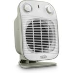 DeLonghi Electric Fan Heater, 2000 Watt, Green and White - HFS50B20-GR - Image 2