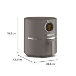 ⁦قلاية تحمير الترا فراى ديجيتال من تيفال 4.2 لتر -1.2 كج- 8 برنامج- EY111BEG⁩ - الصورة ⁦3⁩