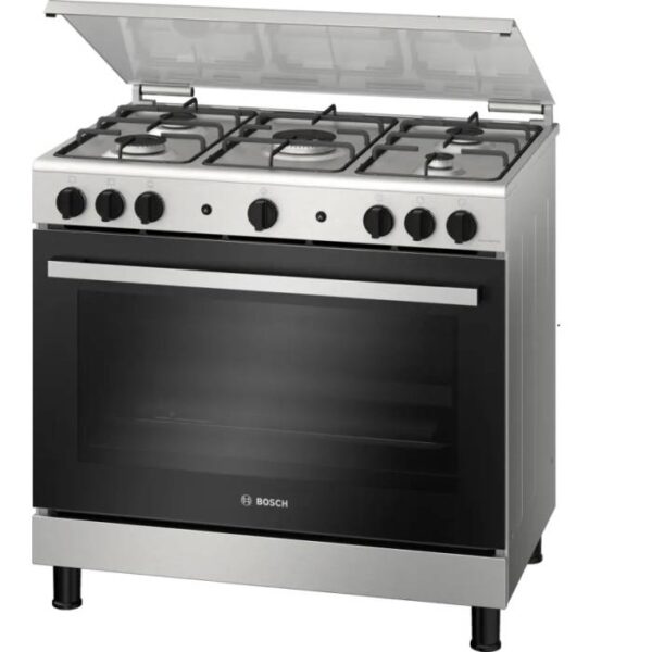 Bosch 5-burner, 90 cm, stainless steel cooker, model HGV1F0U50S