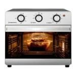 ⁦قلايه هوائيه + فرن من فريش  -25لتر  - اسود F-25 500019008⁩ - الصورة ⁦2⁩