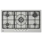 ⁦بيكو مسطح غاز بلت ان 90سم 5 شعله HIMW 95226 SXEL (تركي)⁩ - الصورة ⁦2⁩