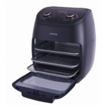 Kenwood Electric Air Fryer with Healthy Cooking Oven, 2000W, 11L - HFP90.000BK - Image 4