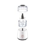 Moulinex Moulinette Chopper with Blender, 1000 Watt, 500 ml Chopper, White, DPA241EG - Image 2