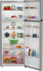 Beko 445L Inverter Refrigerator - Silver - RDNE455M20XBIEG - Image 4