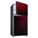 Sharp Inverter No Frost Refrigerator, 2 Glass Doors, 538 Liters, Red, SJ-GV69G-RD - Image 2
