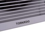 Tornado Bathroom Exhaust Fan - 25 cm - Privacy and Protection Mesh - Black & Grey TVS-25BG - Image 2