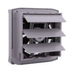 Tornado Bathroom Exhaust Fan - 25 cm - Privacy and Protection Mesh - Black & Grey TVS-25BG - Image 4