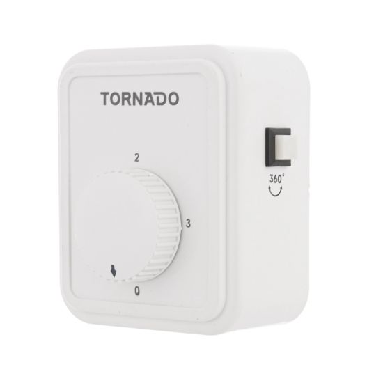 Tornado TOF-49Y 16-inch 4-blade white orbital fan - Image 2