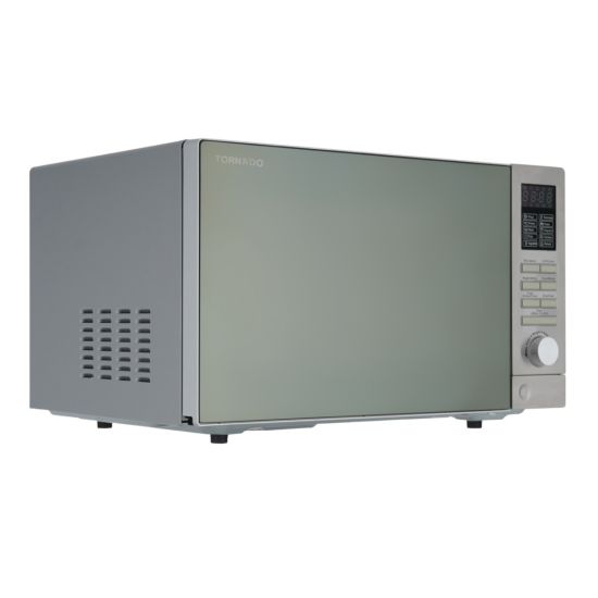 Tornado Microwave - 25 Liters - 900 Watts - With Grill - 10 Menus - Silver - MOM-C25BBE-S - Image 3