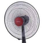 Tornado 18-inch Stand Fan, 4 Blades, Black & Red, TSF-18XW - Image 4