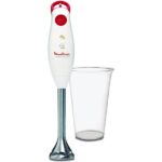 Moulinex Hand Blender - 350 Watts - White/Red - DD1011EG - Image 2