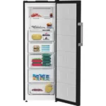 Beko No Frost Upright Freezer, 7 Drawers, 260 Liters, Black, B3RFNE294XB - Image 4