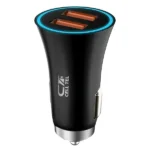 سل تل شاحن سياره تربو 10 2 يو اس بي 20وات