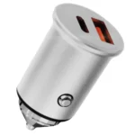 جيناي شاحن سيارة  GC-C08 بمنفذ PD تايب سي + QC5.0 يو اس بي 45 وات