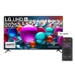 LG Smart TV, 55Inch, 4K UHD, LED, With Built In Receiver, 55UA85006LA - Black