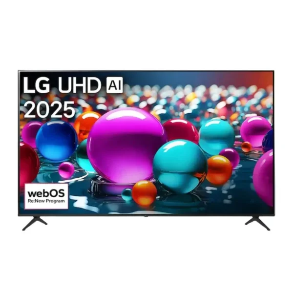 ال جى شاشة سمارت AI UA84 مقاس55 بوصه LED، بدقة 4K UHD، بريسيفر داخلي - 55UA84006LB
